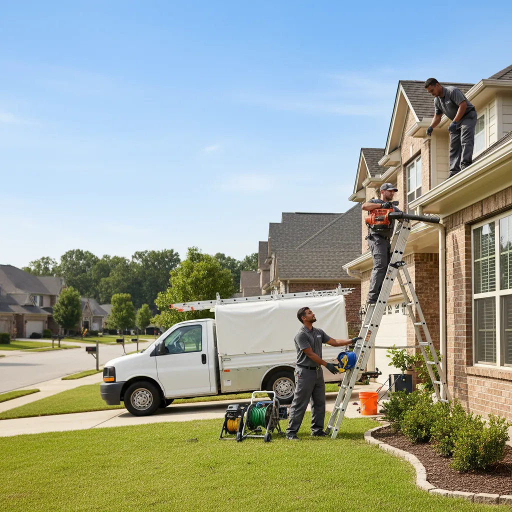Home Gutter Service in Fingerville, SC near me